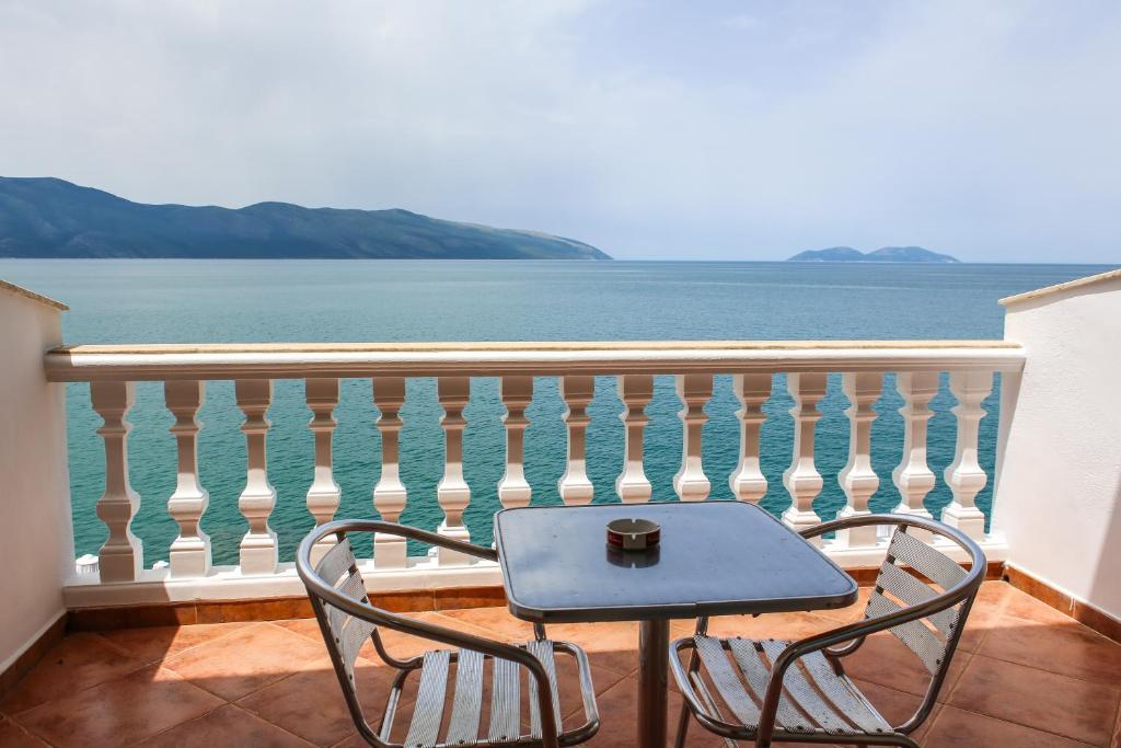 Comfort Quadruple Room with Balcony and Sea View
